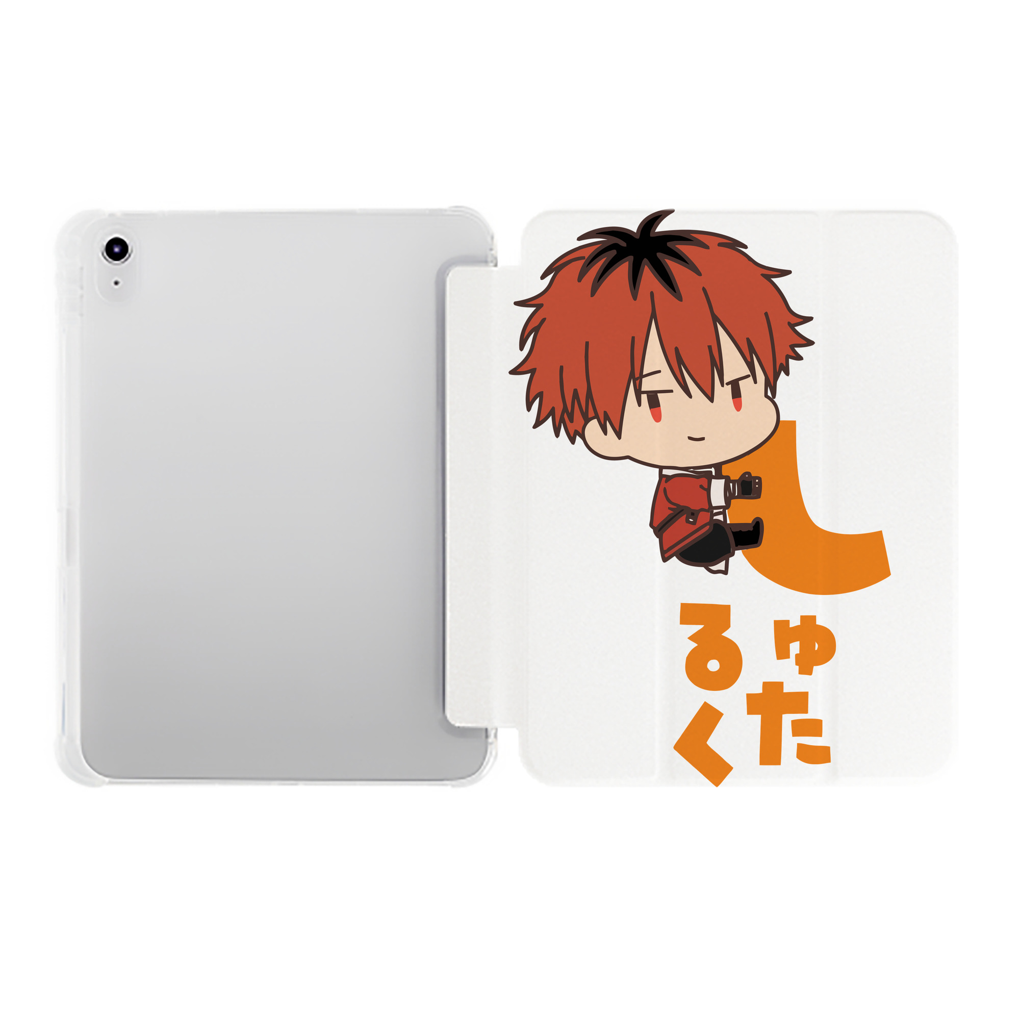 （画像用） 葬送のフリーレン Frieren IPad ケース ペン収納付き 三つ折りスタンド PUレザー×シリコン 対応機種9.5/10.5/10.9インチ